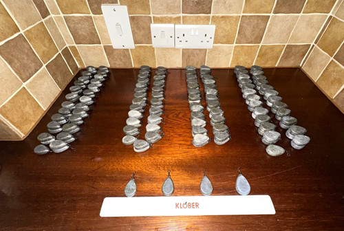 Carp fishing leads non coated - fishing,