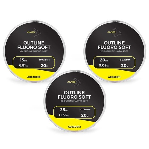 Avid outline fluro soft 20m - outline,