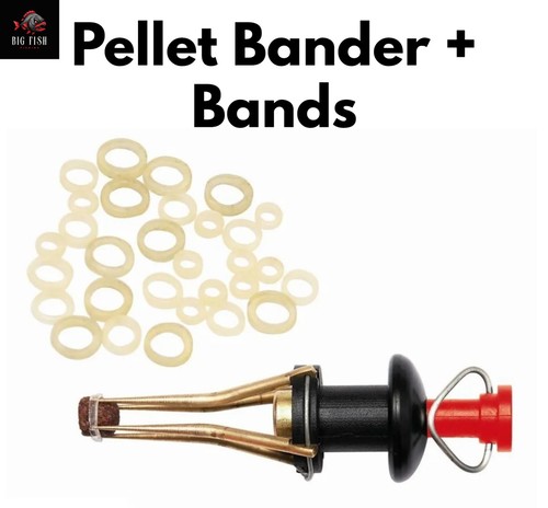 Fishing pellet bander bands - bander, +