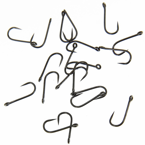Eyed barbless fishing hooks - eyed,