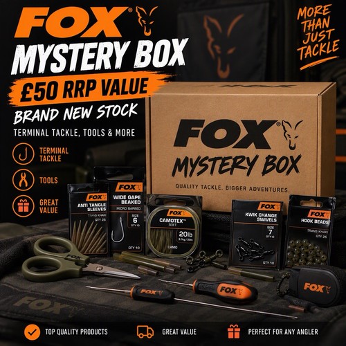 Fox carp fishing mystery box - fishing,