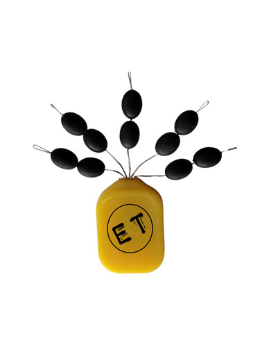 Tungsten oval sinkers l - tungsten,