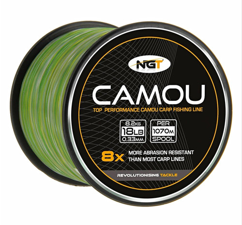 Ngt camou carp fishing line - ngt,