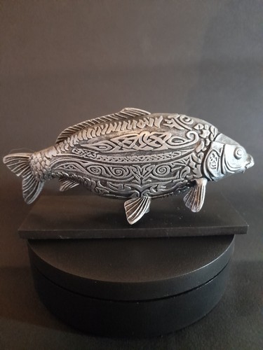 Tribal carp style figurine - carp,