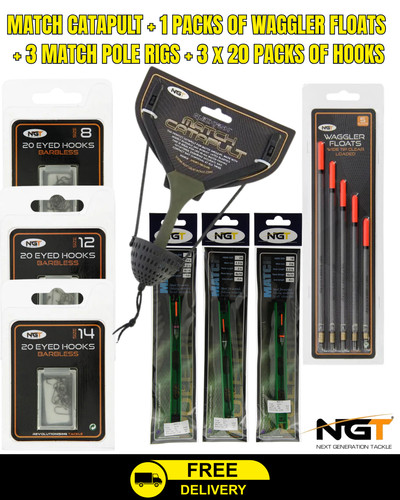 Ngt coarse fishing tackle set - coarse,