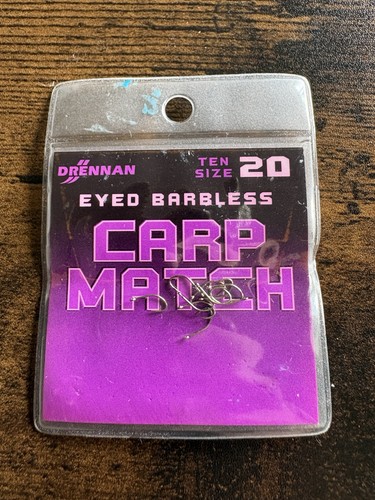 Drennan eyed barbless carp - drennan,