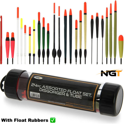 Ngt 24pc assorted float - ngt, set