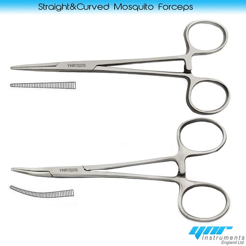 Curved forceps game sea - 5",