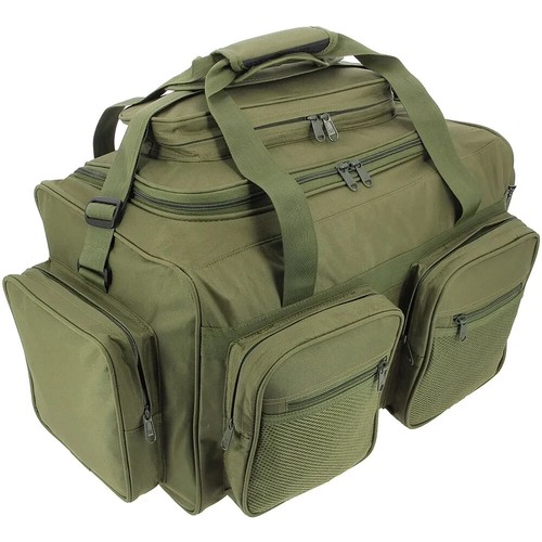 Carp fishing green carryall - carp,