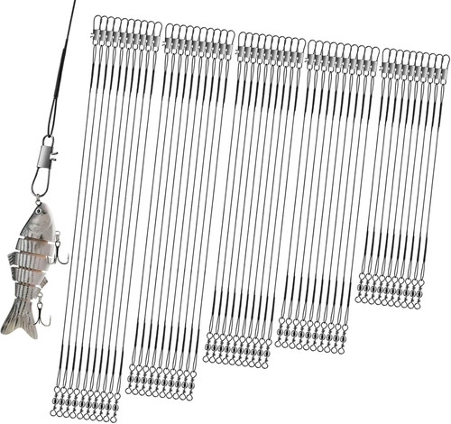 Fishing wire traces - 50, x